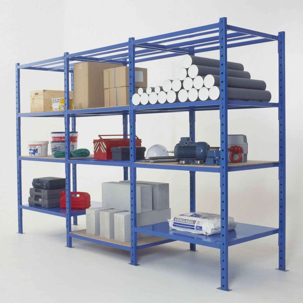 Rayonnage mi-lourd sur-mesure – toutes tailles et configurations – CEMLOC SERVICES - Image 1