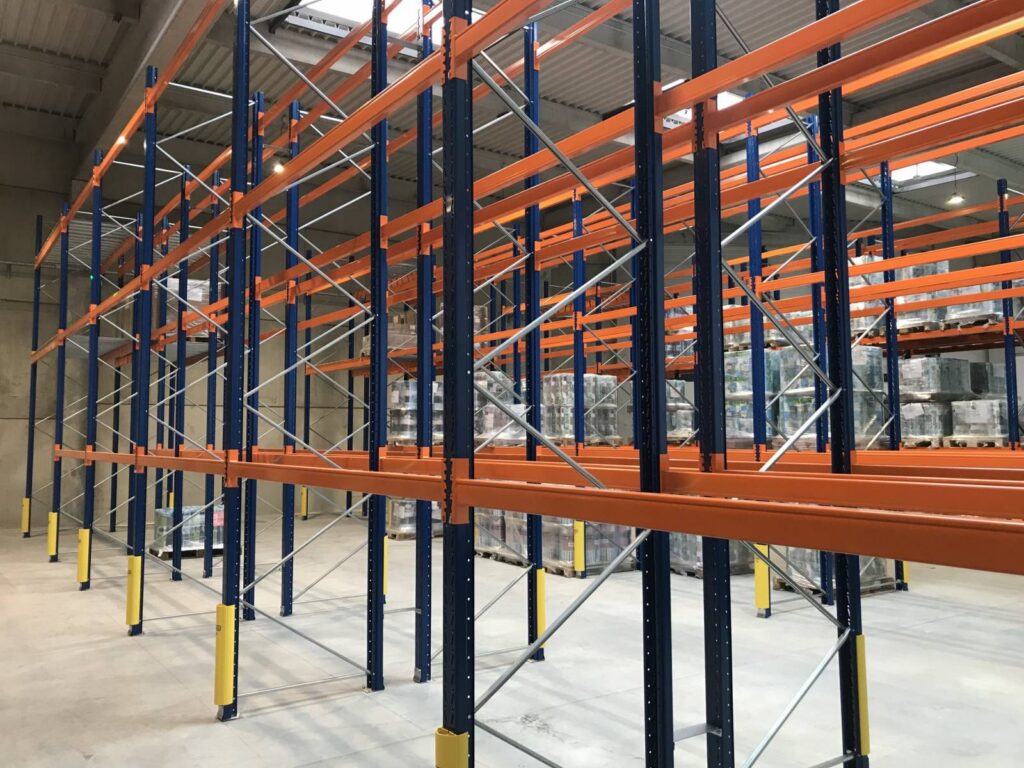 Racks à palettes Puy-en-Velay en Haute-Loire – structure robuste et optimisable jusqu&rsquo;à 8 mètres - Image 1