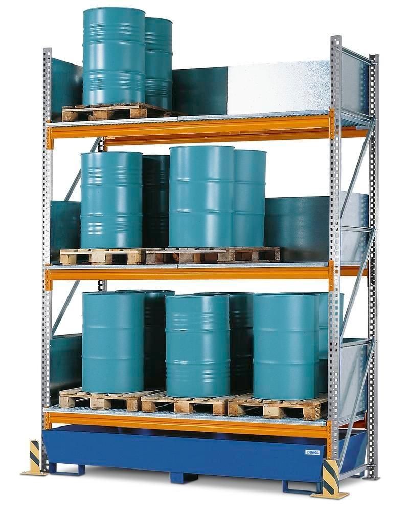 241196W – Rayonnage combi 4 S24-L avec bac de rétention peint - Image 1