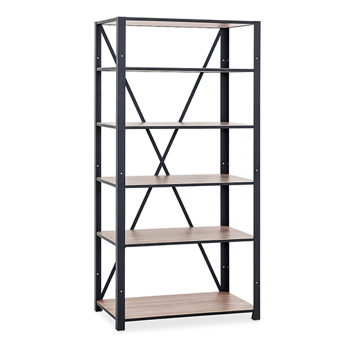 Étagère soudée en métal et stratifié – 2000 x 1000 x 500 mm – 6 étagères – 450 kg max - Image 1