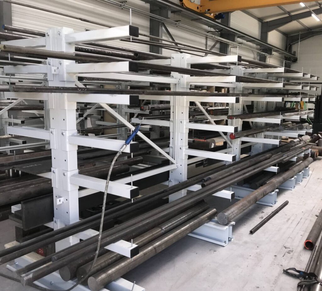 Cantilever léger pour charges longues et légères – rayonnage simple ou double face à St Étienne - Image 1