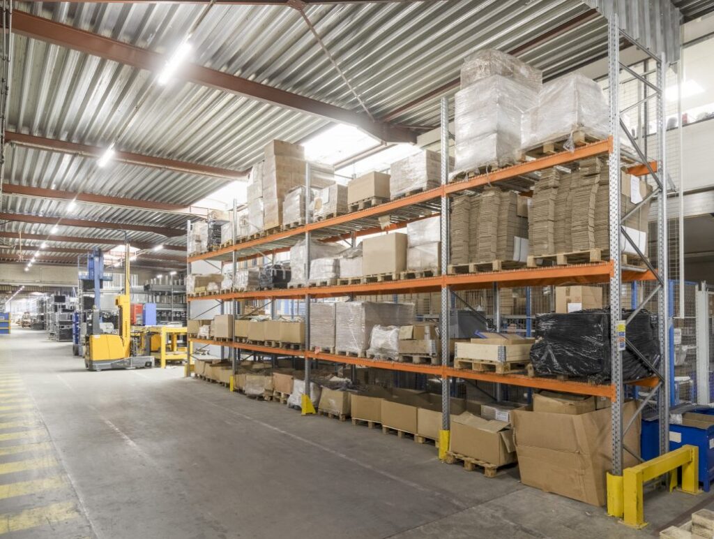 Kit suivant rayonnage lourd EPSIRACK 2 ou 3 niveaux + sol – Hauteur 3000 à 6000 mm – Charge 3036 kg par niveau - Image 3