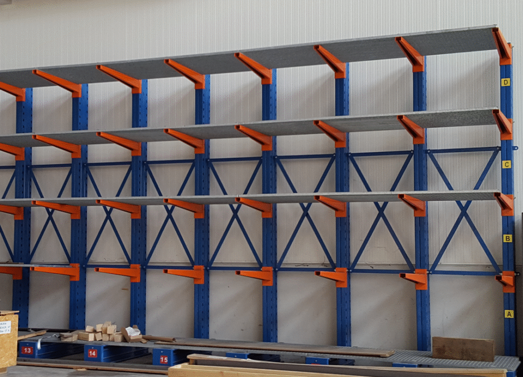 Rayonnages à charges longues – rack cantilever pour stockage de 180 kg à plusieurs tonnes - Image 1
