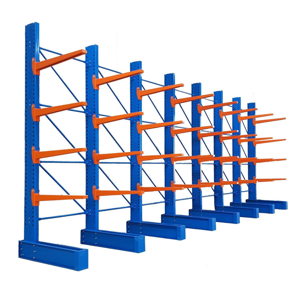 Cantilever – Rayonnage en porte-à-faux d&rsquo;occasion pour charges lourdes - Image 1