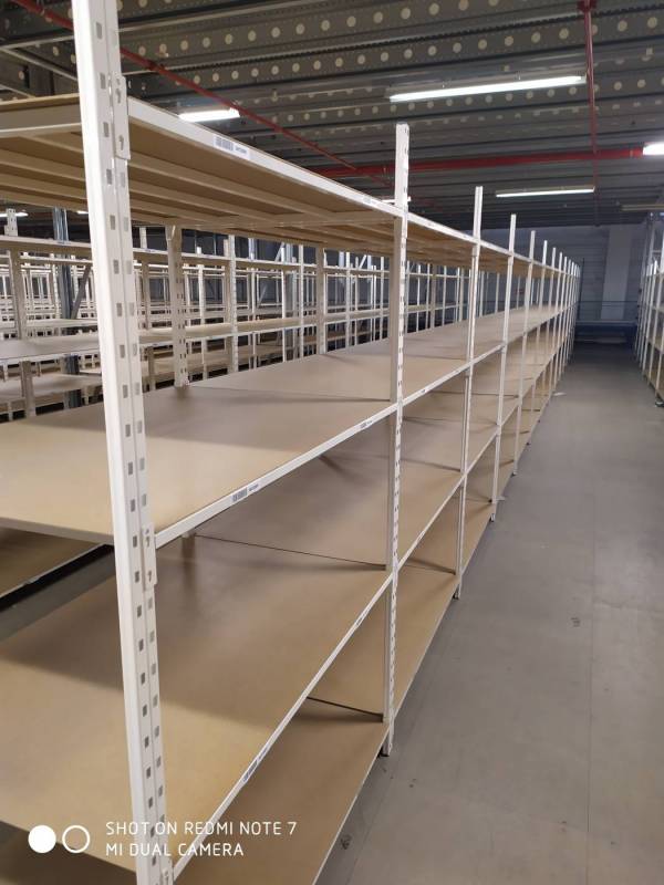 Rayonnage à tablettes modulable – pour stockage picking, archivage, petites pièces et préparation de commandes - Image 1