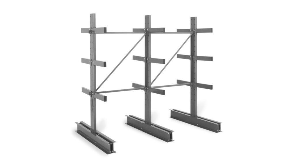 Rayonnage léger de longue portée CANTILEVER – stockage horizontal de charges légères - Image 1