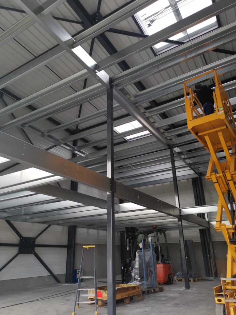 Plateforme de stockage 2 niveaux – Lyon Rhône-Alpes – 140 m² à 390 m² – assemblage simple – certifiée CE - Image 1