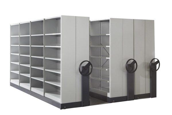 Rayonnage STOW longitudinal ou latéral – stockage compact et modulaire - Image 1