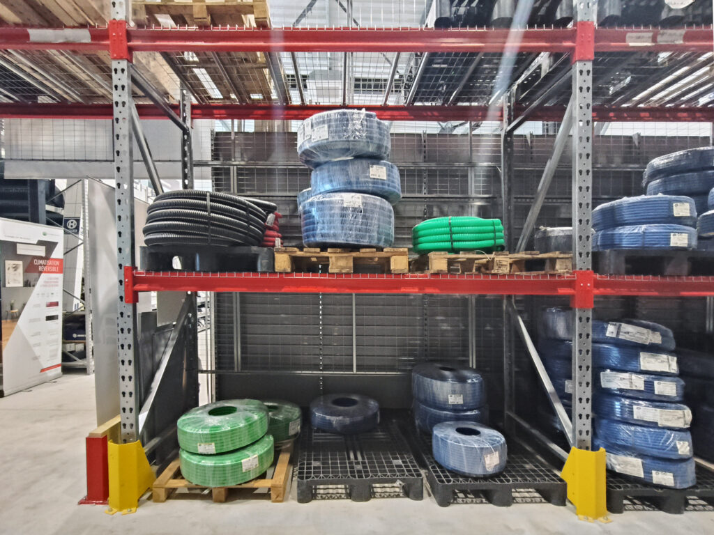 Rayonnage lourd MAVIPAL 100 – stockage de charges palettisées jusqu&rsquo;à 2 tonnes - Image 1