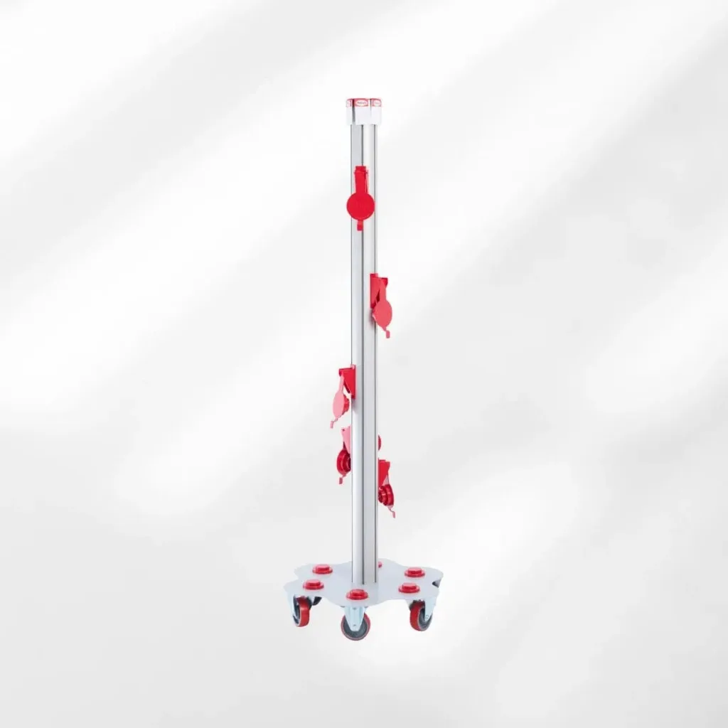 Podium – Stockage fixe et rotatif pour 6 à 12 bobines grand format - Image 3