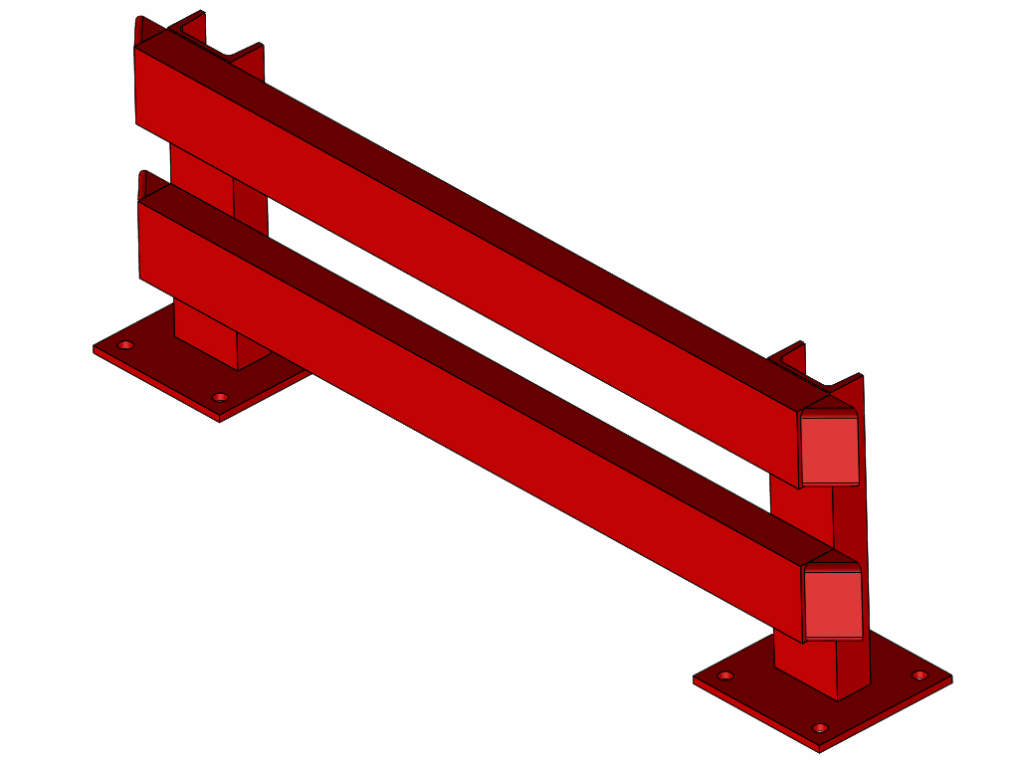 Protections rayonnages MAVIPAL – Sécurité et durabilité pour rayonnages industriels - Image 1