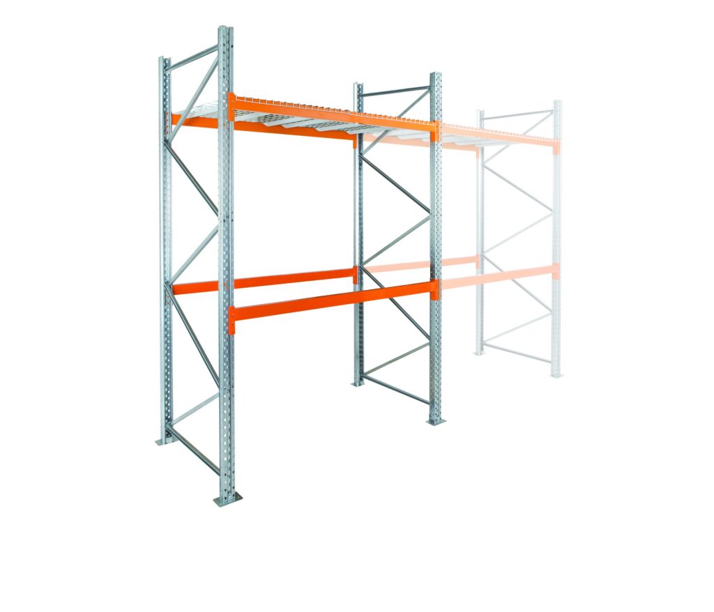 Rack de rangement EPSIRACK – stockage palettes jusqu&rsquo;à 3 600mm de long et 3 062 kg par niveau - Image 1