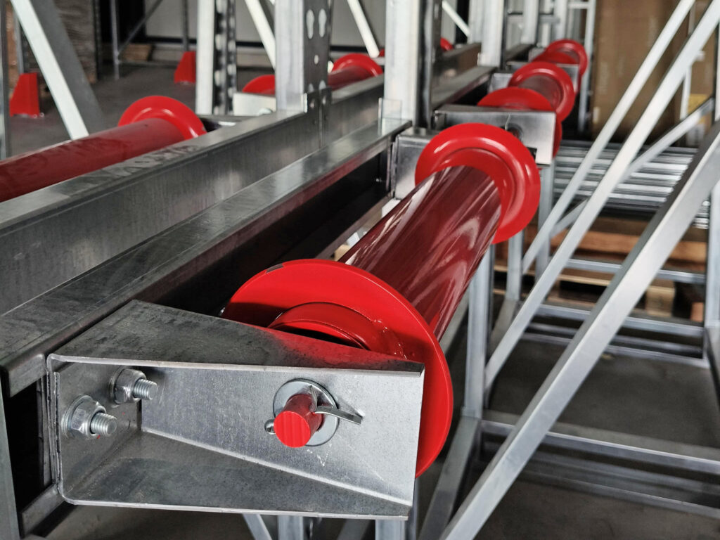 Rack à touret MAVIPAL – stockage vertical de tourets de câbles et flexibles, robuste et modulaire - Image 1