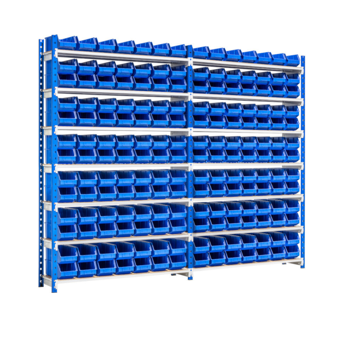 Rayonnage et armoire à bacs 1