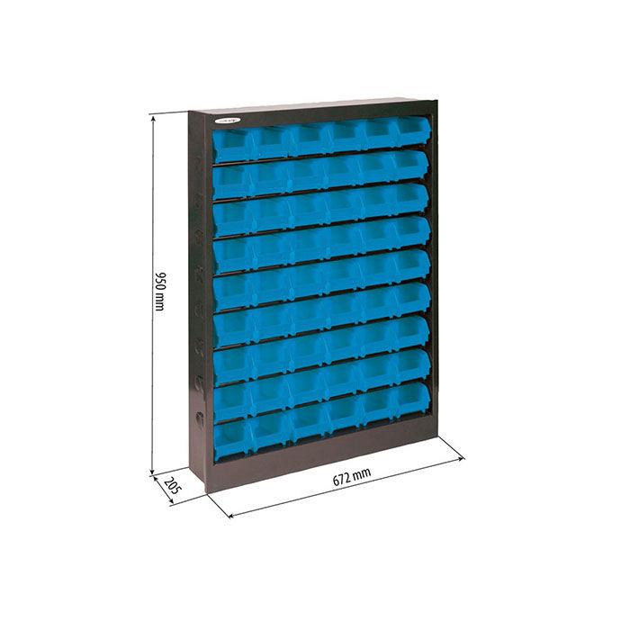 Armoire métallique avec 54 boîtes à bec 950x672x205mm – 11577251 - Image 1