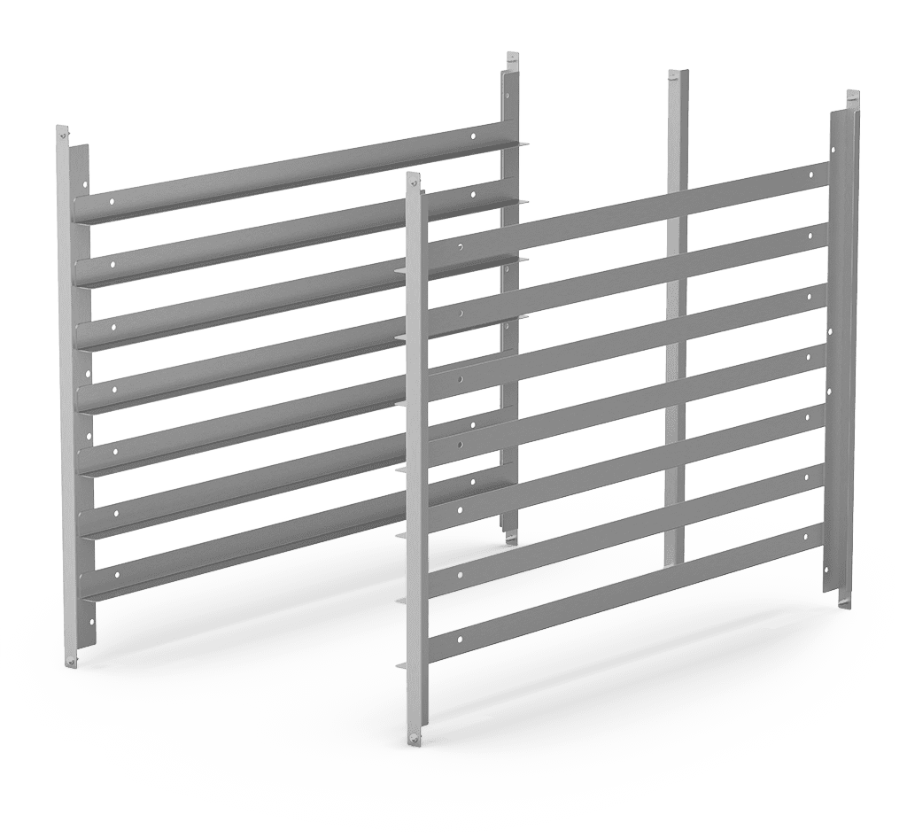 Support latéral 7 niveaux – Code XWALC-07EF-H – Capacité 7 600×400 - Image 1