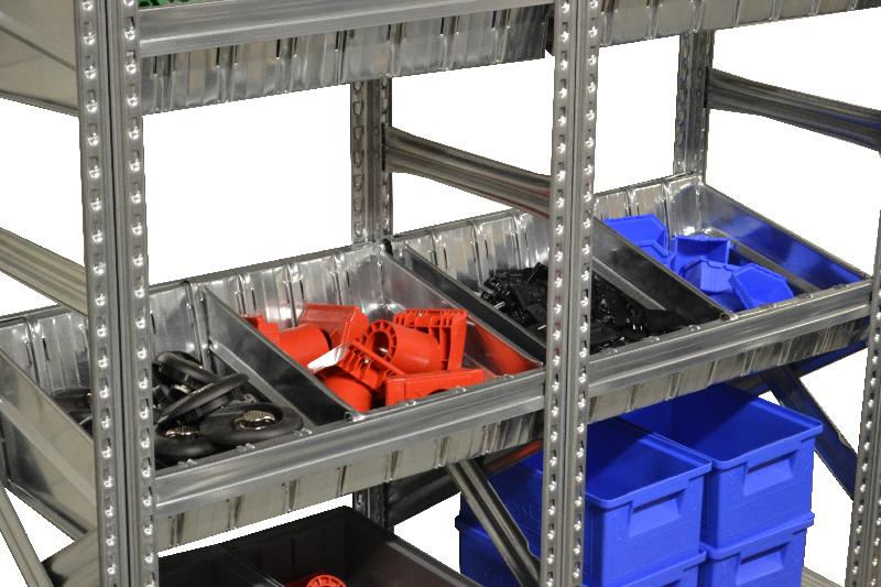 Bac modulaire avec séparateur l.600 x p.400 mm – 1820699 - Image 1