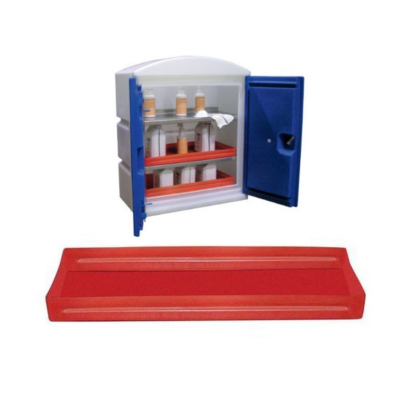 Bac pour étagère 22 L – Sanitaire élevage – Référence BAC ETAG 22 - Image 1