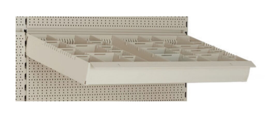 Bac Vrac Métal pour gondoles – RYGSP1437D, RYGDL1437D, RYGDP1437D, RYGSL1437D - Image 1