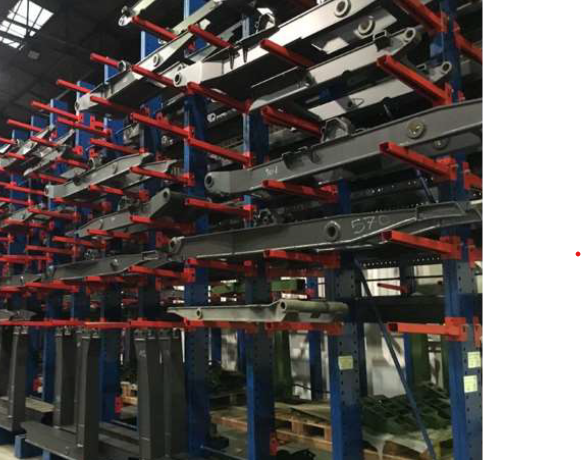 Cantilever pour le stockage d&rsquo;unités de charge de grande longueur – Securirack© – rayonnage léger ou lourd, simple ou double face - Image 3