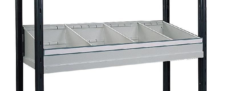 Casier triangulaire l.770 x p.600 mm renforcé rayonnage universel peint – 1501568 - Image 1