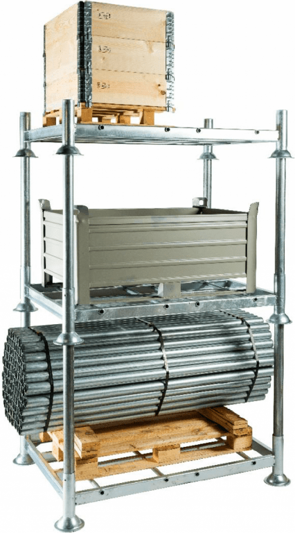 Stockeur empilable simple ou double – stockage de masse par accumulation jusqu&rsquo;à 9 mètres de hauteur - Image 1