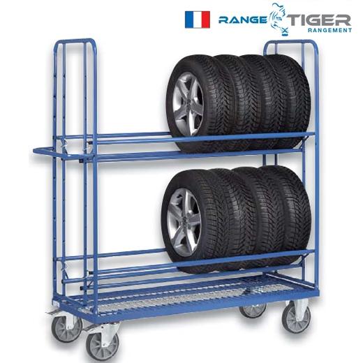 Chariot pour le rangement des pneumatiques 400 kg – 11581852 - Image 1