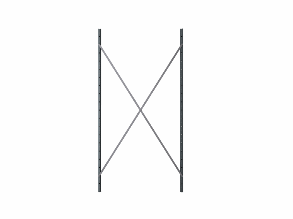 Croisillon – Rigidité pour rayonnage G3 – Made in France - Image 1