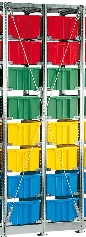 Diagonale de stabilité pour rayonnage tr l.300 x p.500 mm – 4tr2216 - Image 1