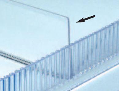 Diviseur lisse façade crantée – Lot de 50 - Image 1