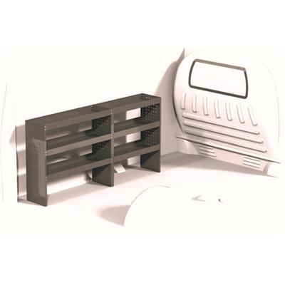 Etagère E20012 pour utilitaire Volkswagen – 3 tablettes de 1000 mm et 800 mm, dimensions 1800 x 300 x 890 mm - Image 1