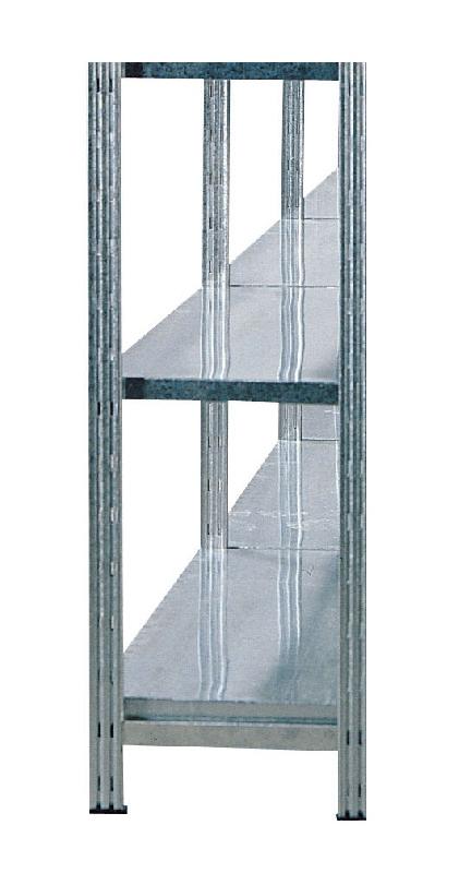 Echelle claire-voie de rayonnage galvatop h.1000 x p.600 mm – 1602009 - Image 1