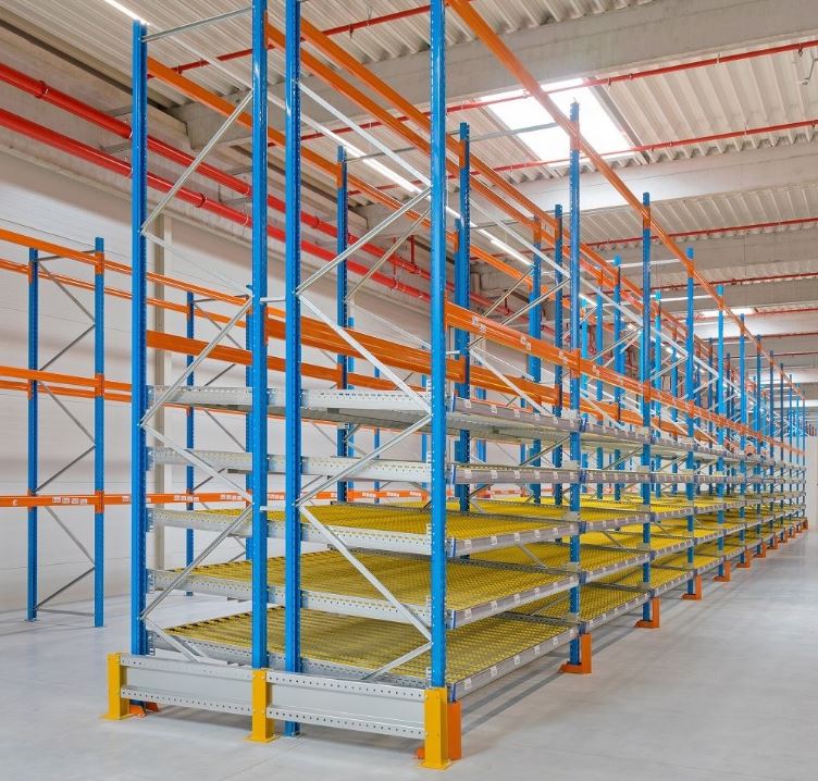 Échelle de rack à palettes d&rsquo;occasion – Feralco 3m75 x 1m05 – Accessoires pour rayonnages - Image 1