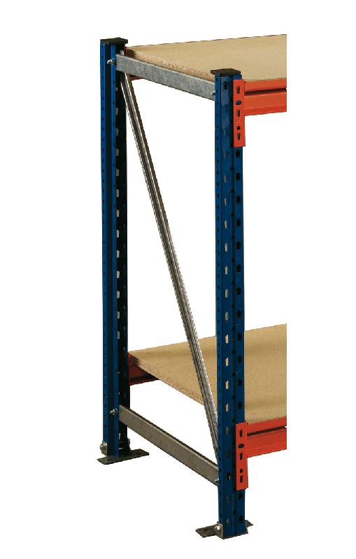 Echelle rayonnage mi lourd gv4 h.1000 x p.600 mm – 5712997 - Image 1