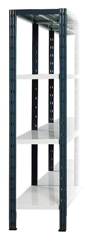 Echelle rayonnage universel peint claire voie h.1650 x p.400 mm – 1101102 - Image 1