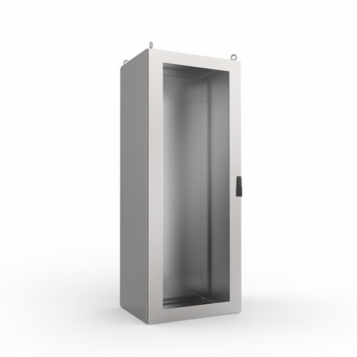 Armoire INOX EiQ CPL – armoire compacte avec porte lexan et contre-porte inox IP66 - Image 1