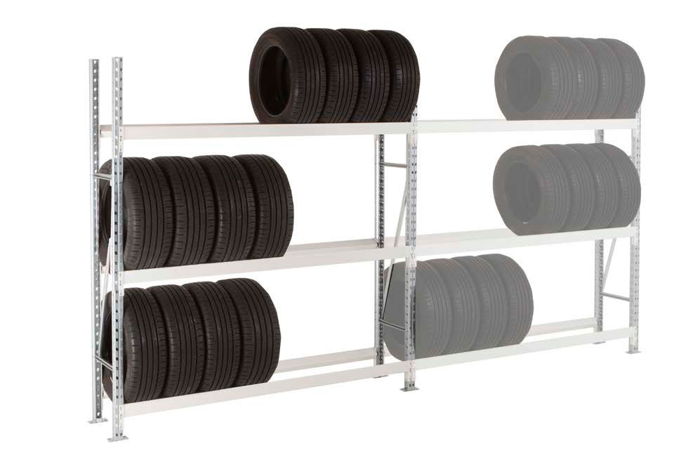 Rayonnage pneumatique Epsivol One pour stockage de pneus - Image 1