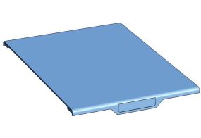 Étagère de stockage à clayette ou pleine avec un espace de marquage, robuste – Andromède - Image 4