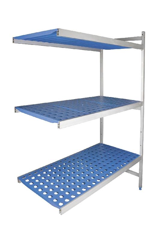 Extension 5 étagères GN 2/3 H 1750mm – Profondeur 560mm – Longueur 1009 mm – Pour bacs GN 1/1 ou GN 2/1 - Image 1