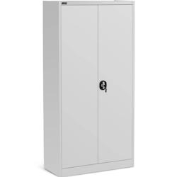 Fromm & Starck – Fromm & Starck Armoire De Bureau Métallique À Dossiers Star_MCAB_29 (Gris, 90 x 40 x 180 cm, Capacité de Charge 160 kg, 4 – gris m - Image 1