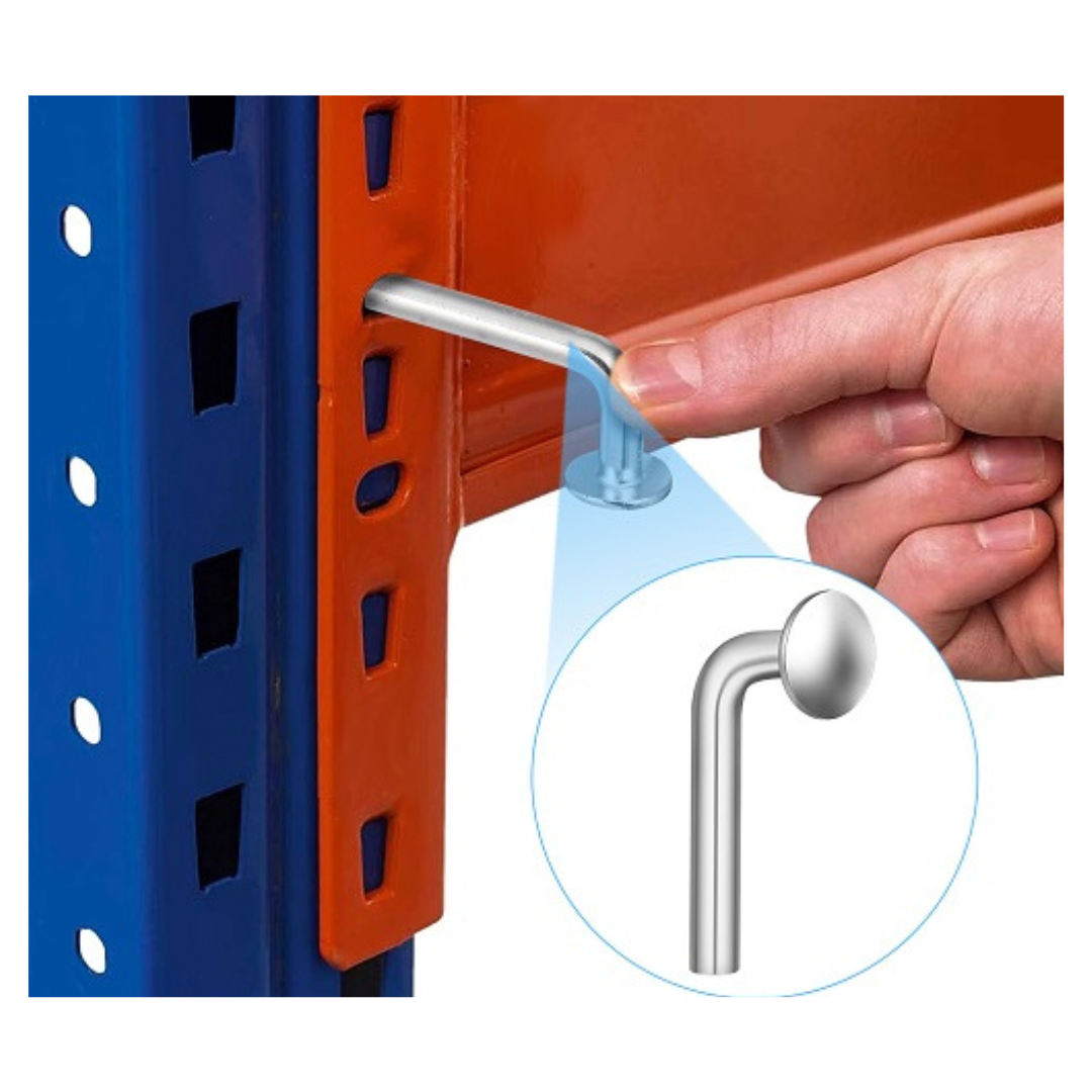 Goupille de sécurité pour rayonnage 2