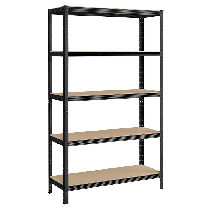 Helloshop26 – Étagère charge lourde à 5 niveaux meuble de rangement en acier montage sans outil étagère de garage pour boîtes à 12_0005569 – ac - Image 1