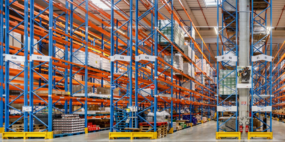 Rayonnage conventionnel à palettes MSI – pal rack® pour stockage industriel en hauteur jusqu&rsquo;à 30 m - Image 1