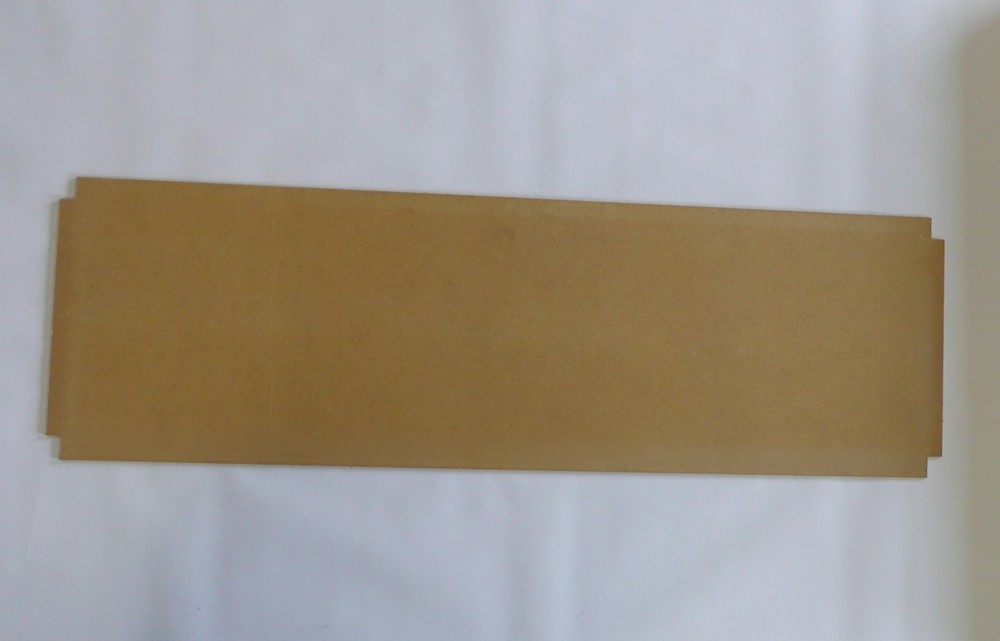 Dessus de tablette en isobois pour rayonnage tubulaire Flip – bois naturel ou laqué blanc - Image 1