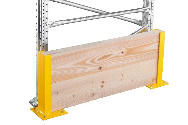 Kit protection d&rsquo;échelle simple l.1150 x h.445 avec bastaing bois – 5101021 - Image 1