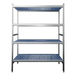 L2G Rayonnage à clayette 4 niveaux 170 x 531.7 x 46.5 cm L2G – 53164N465C – 53164N465C - Image 1