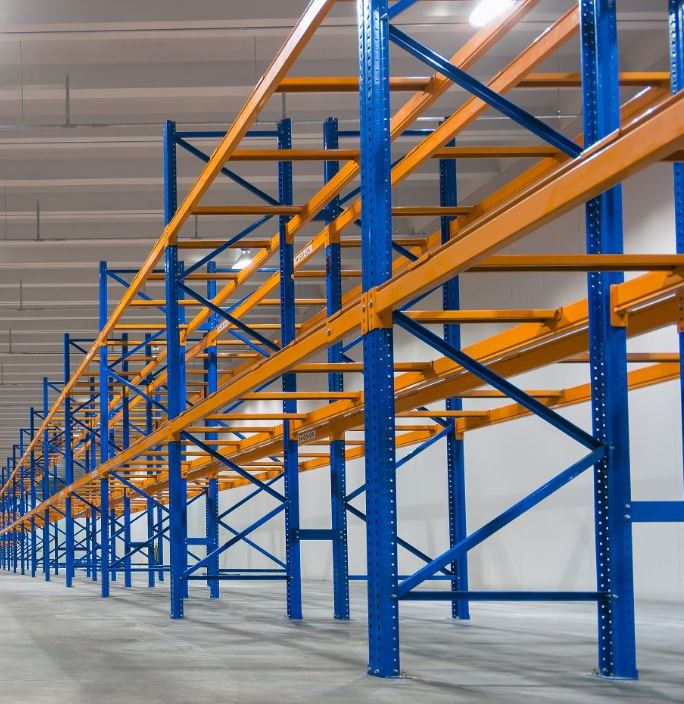 Lisse de rack à palettes d&rsquo;occasion – 2m70 – 2T5 – Mecalux - Image 1