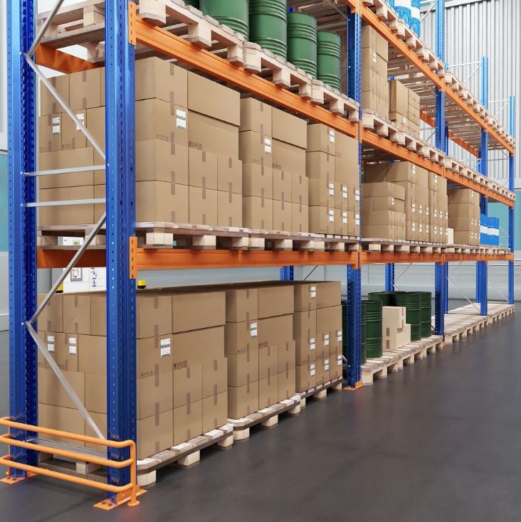 Lisse de rack à palettes d&rsquo;occasion – 2m90 – 3T – Stow - Image 1