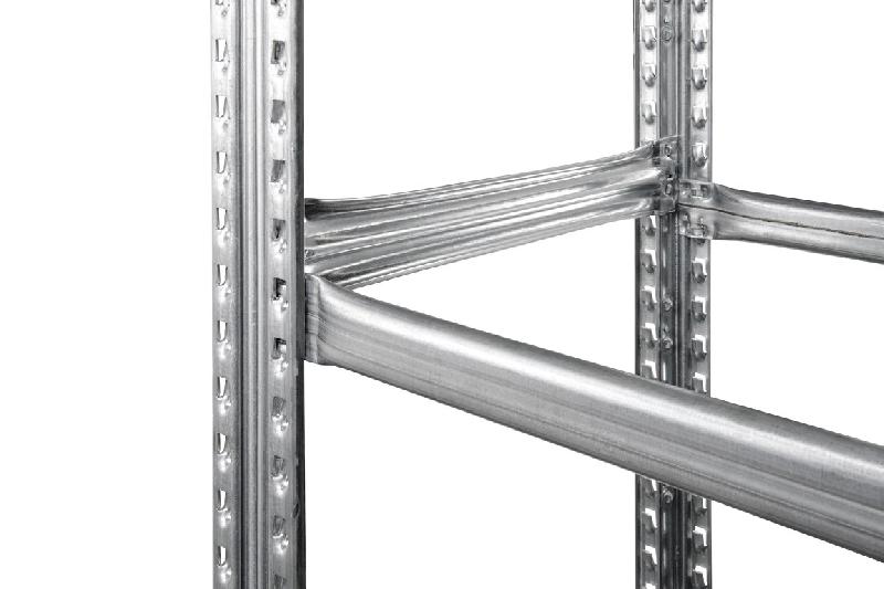 Lot de 2 lisses porte pneus l.1200 mm galvastar – 1736505 - Image 1