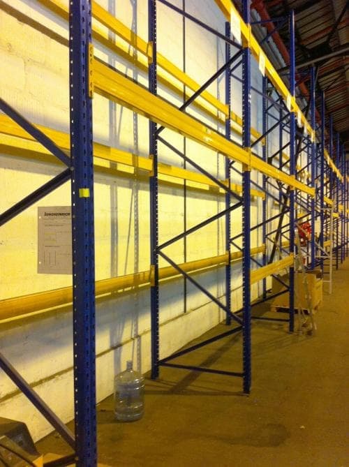 Palettier lourd d&rsquo;occasion Jungheinrich LOJU001 – 3 tonnes par niveau, 1000mm de profondeur - Image 1